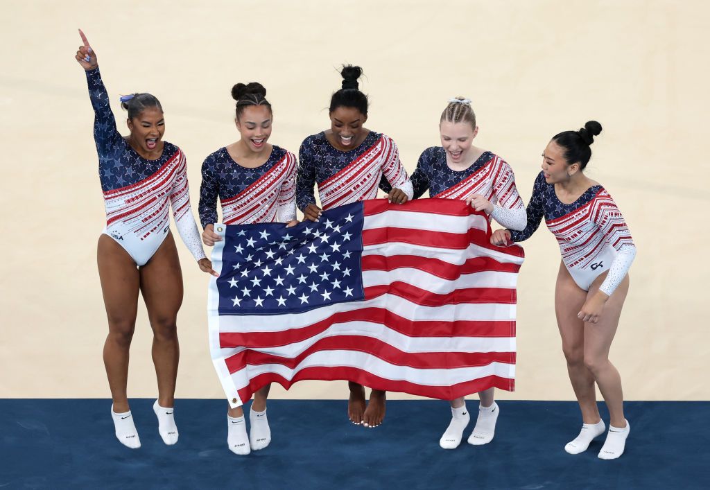 Americancele, din nou campioane olimpice în proba pe echipe la gimnastică feminină. Pe ce loc a încheiat România_16