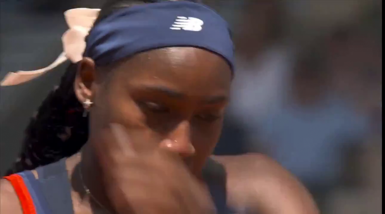 Coco Gauff a plâns în hohote, după eliminarea de la Jocurile Olimpice: "Astea sunt regulile"_12