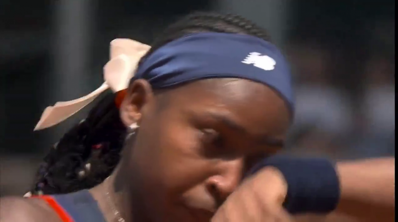 Coco Gauff a plâns în hohote, după eliminarea de la Jocurile Olimpice: "Astea sunt regulile"_17