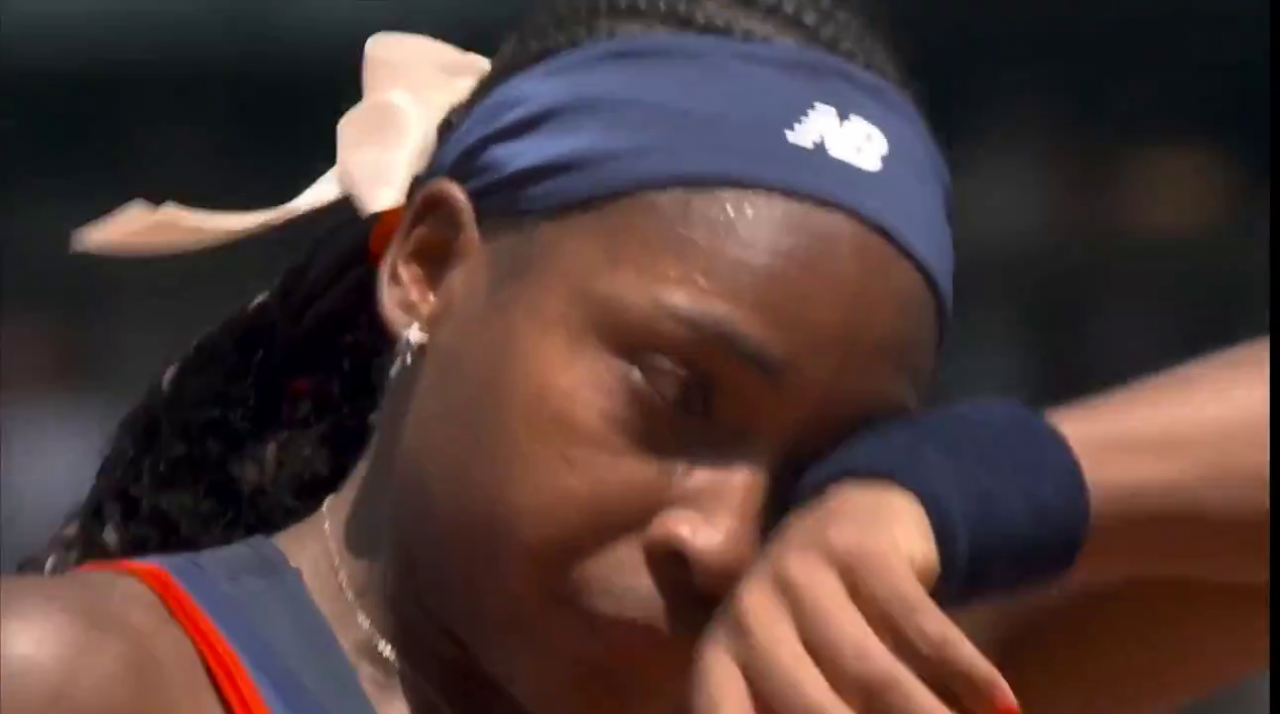 Coco Gauff a plâns în hohote, după eliminarea de la Jocurile Olimpice: "Astea sunt regulile"_19