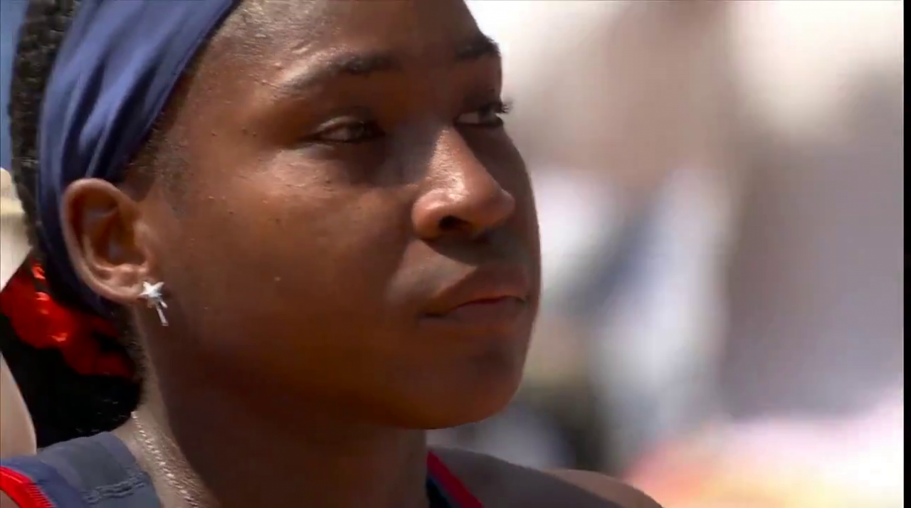 Coco Gauff a plâns în hohote, după eliminarea de la Jocurile Olimpice: "Astea sunt regulile"_4