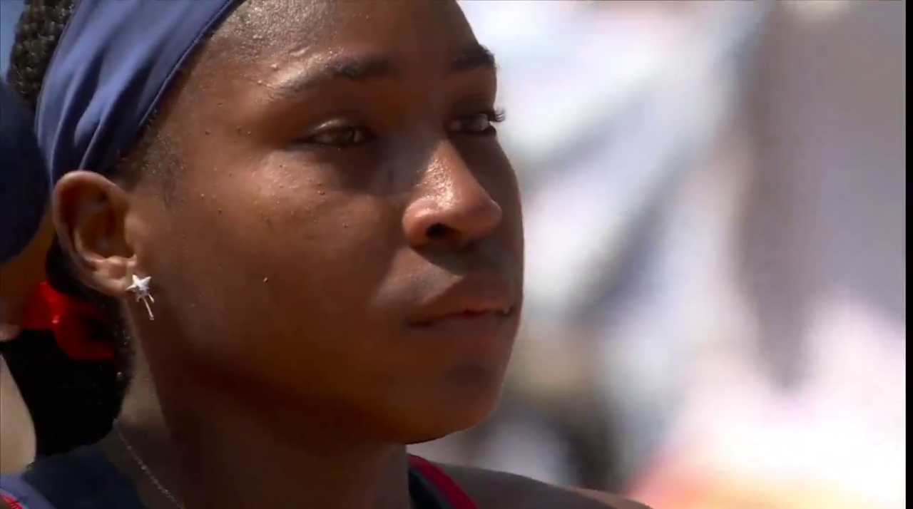 Coco Gauff a plâns în hohote, după eliminarea de la Jocurile Olimpice: "Astea sunt regulile"_6