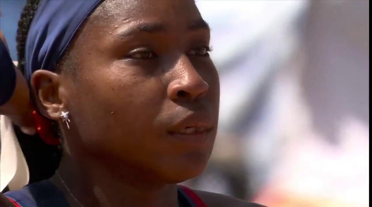 Coco Gauff a plâns în hohote, după eliminarea de la Jocurile Olimpice: "Astea sunt regulile"_7