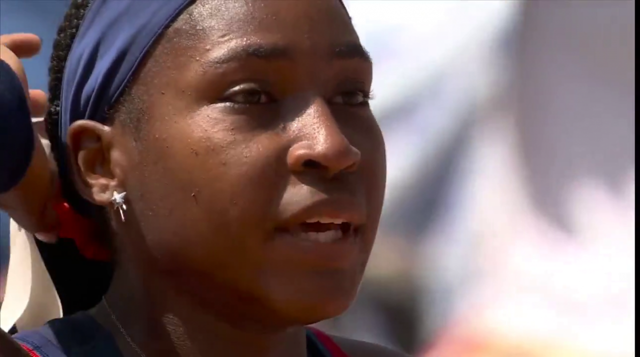 Coco Gauff a plâns în hohote, după eliminarea de la Jocurile Olimpice: "Astea sunt regulile"_8