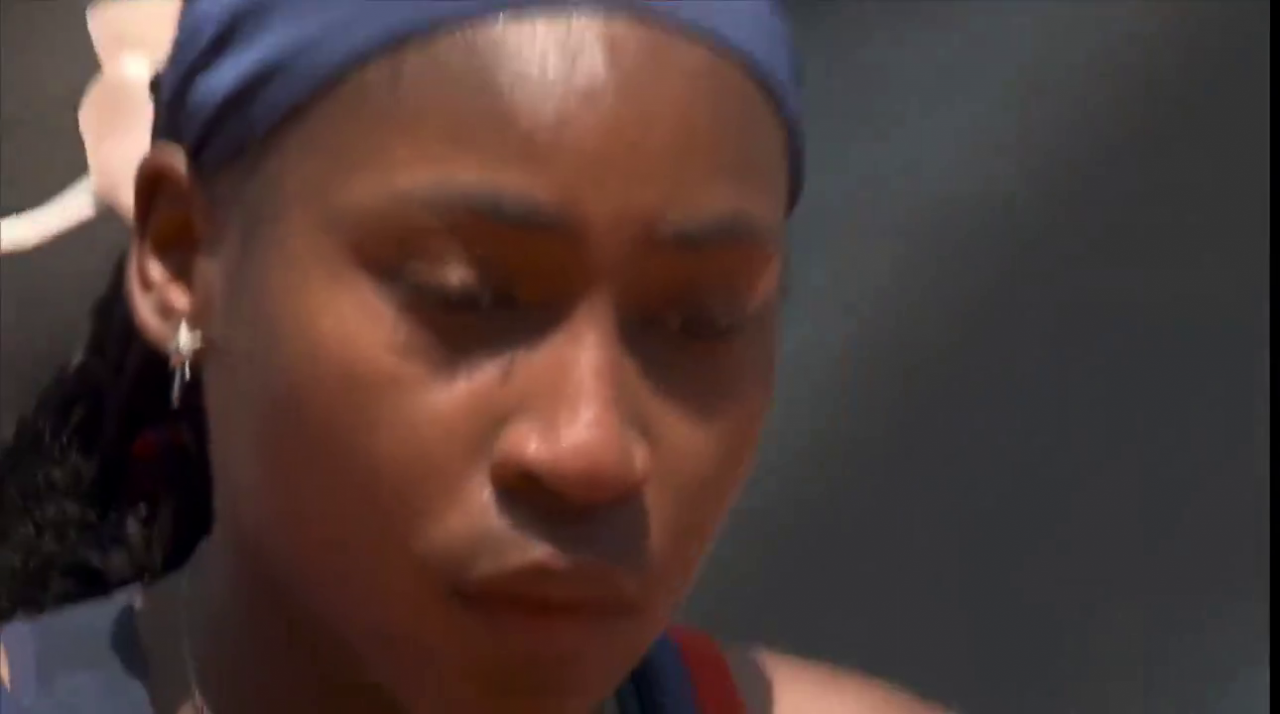 Coco Gauff a plâns în hohote, după eliminarea de la Jocurile Olimpice: "Astea sunt regulile"_9