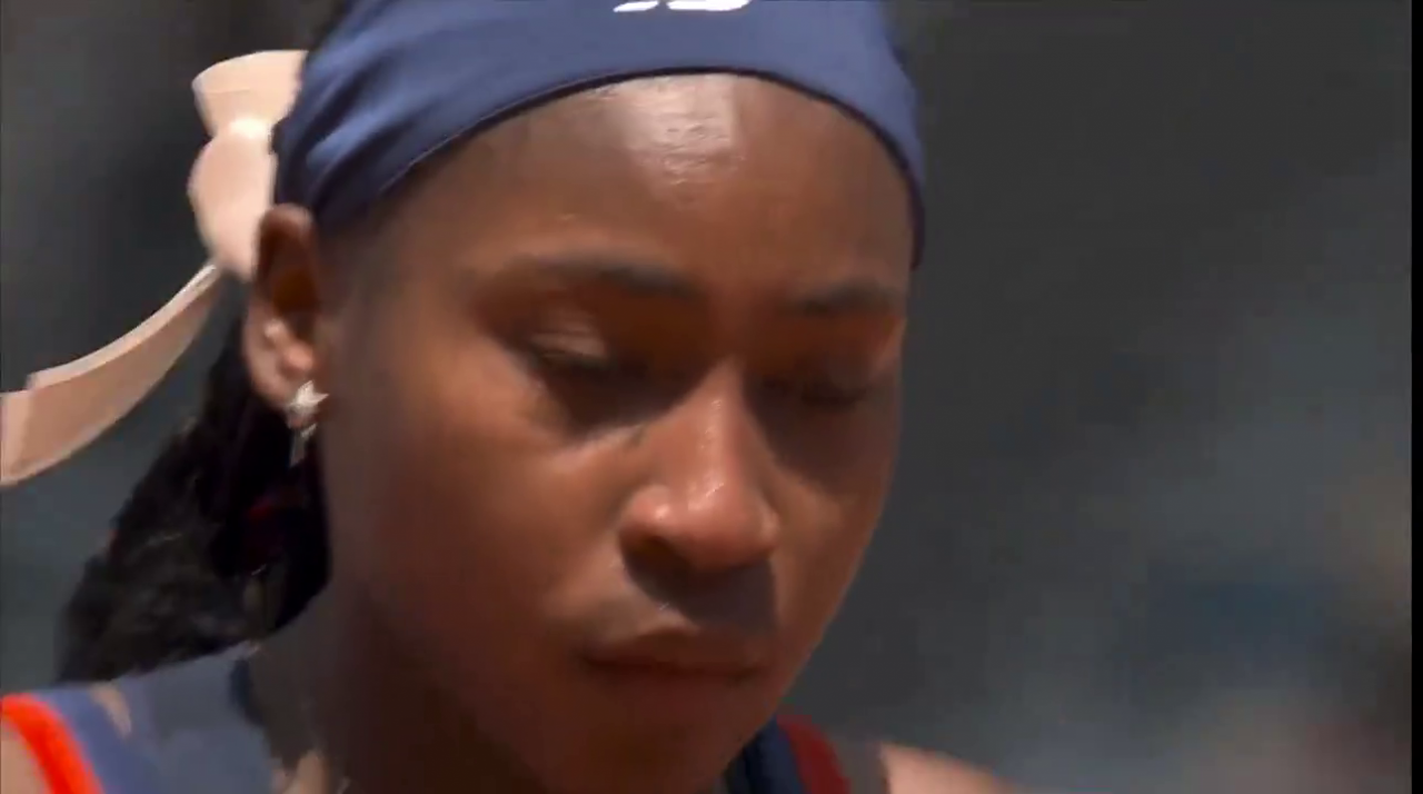 Coco Gauff a plâns în hohote, după eliminarea de la Jocurile Olimpice: "Astea sunt regulile"_10