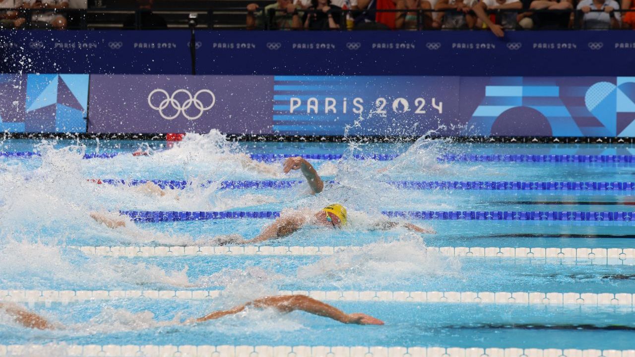 Kyle Chalmers david popovici Pan Zhanle record World Aquatics