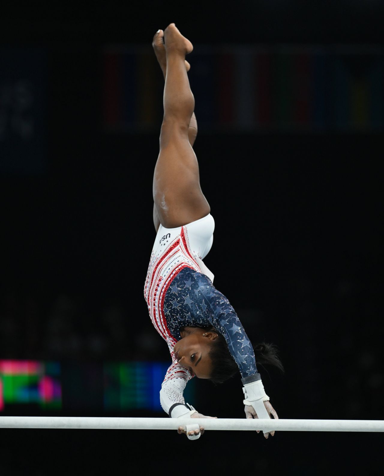 'OK, cam așa stă treaba!' Deja campioană olimpică, Simone Biles s-a enervat la Paris. Și numai ea, ci și o colegă_11