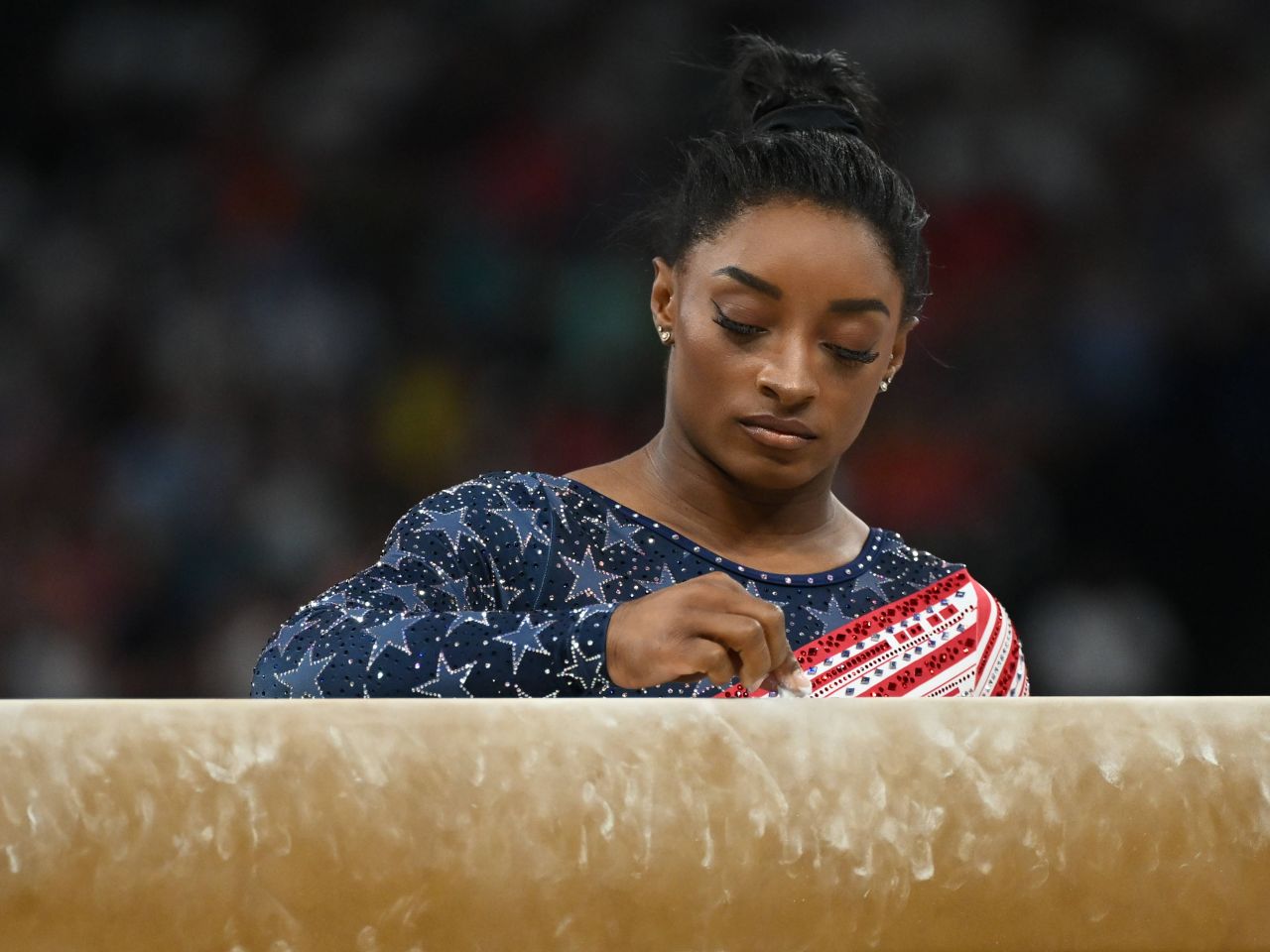 'OK, cam așa stă treaba!' Deja campioană olimpică, Simone Biles s-a enervat la Paris. Și numai ea, ci și o colegă_8