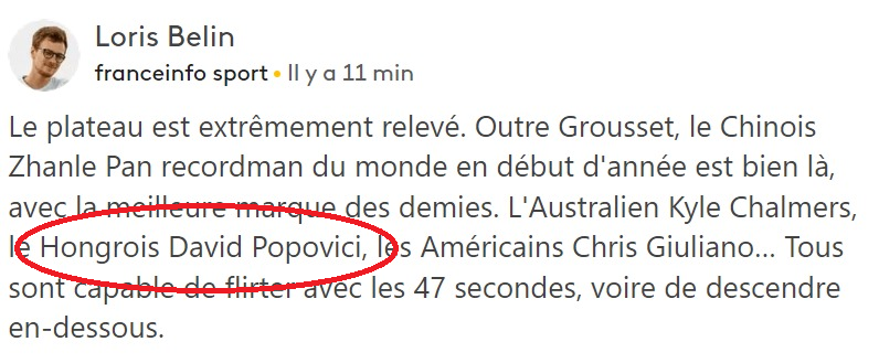 Francezii au dat-o în bară: ”Ungurul David Popovici”_4