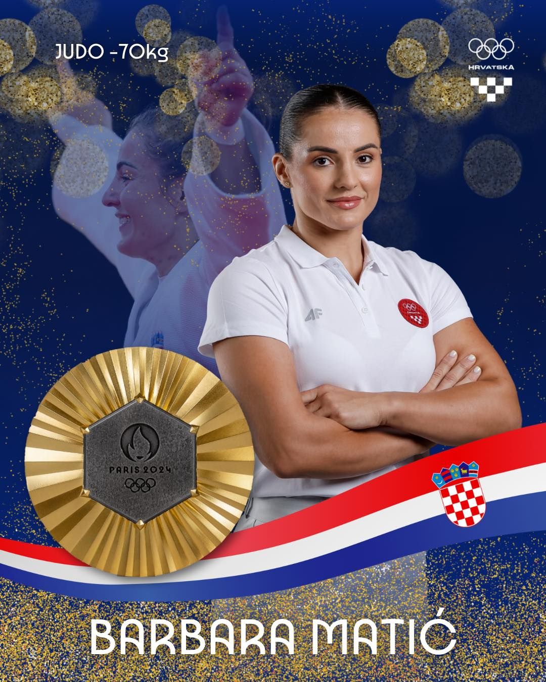 Regina judo-ului este superbă și vine din Croația! Barbara Matic a devenit și campioană olimpică la categoria 70 kg_5