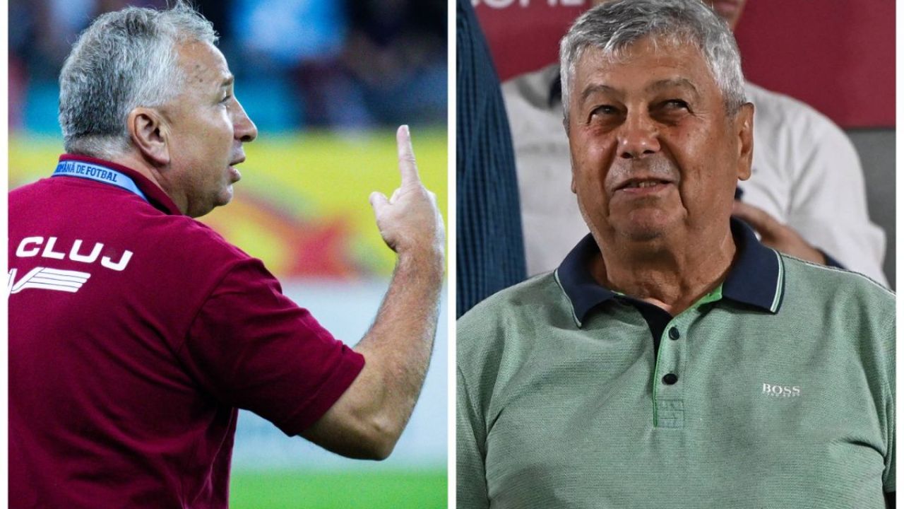 Mircea Lucescu Dan Petrescu Romania