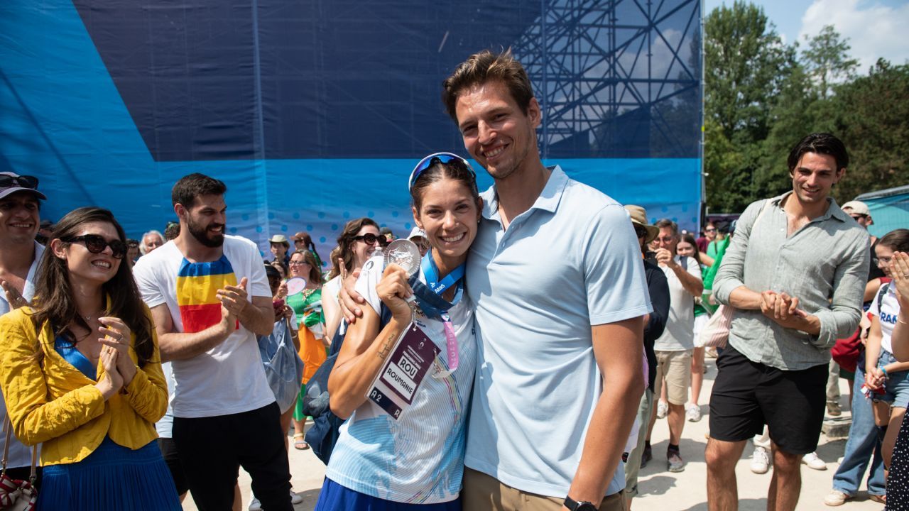 Gianina van Groningen Jocurile Olimpice medalie canotaj Paris 2024 Sijmin van Groningen