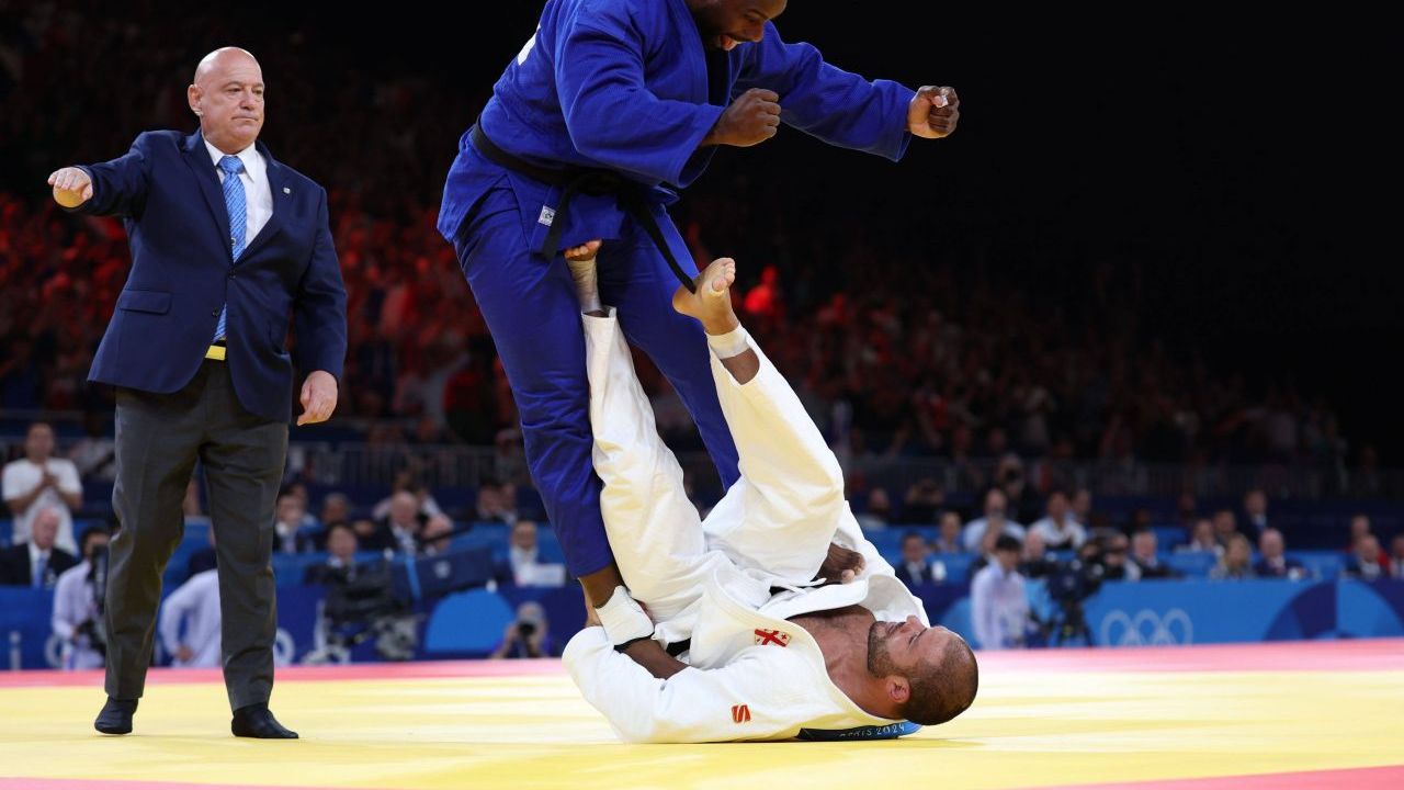 Guram Tushishvili jo 2024 Teddy Riner