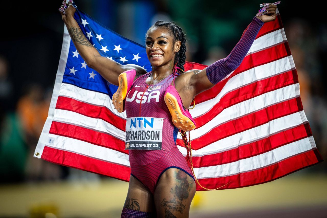 Sha'Carri Richardson, marea favorită azi la aurul olimpic de la 100 m, este o apariție! Piercing-uri și tatuaje peste tot + o suspendare pentru canabis_3