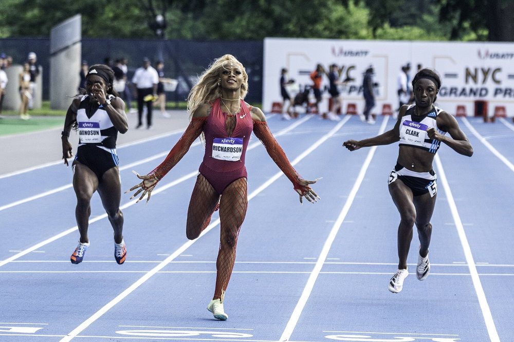 Sha'Carri Richardson, marea favorită azi la aurul olimpic de la 100 m, este o apariție! Piercing-uri și tatuaje peste tot + o suspendare pentru canabis_22