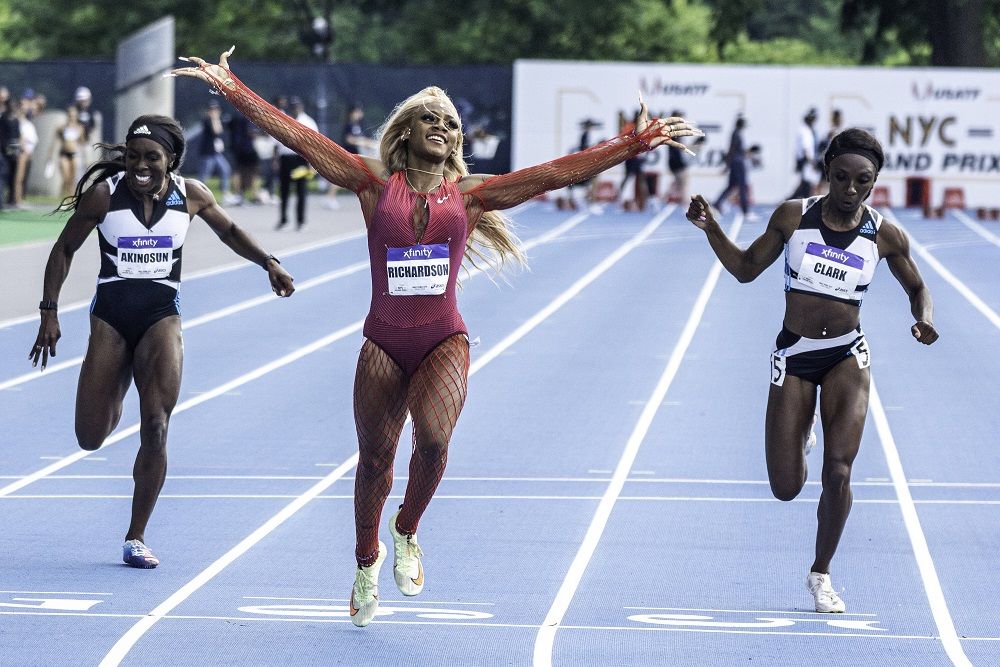 Sha'Carri Richardson, marea favorită azi la aurul olimpic de la 100 m, este o apariție! Piercing-uri și tatuaje peste tot + o suspendare pentru canabis_23