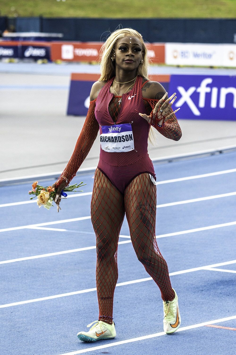 Sha'Carri Richardson, marea favorită azi la aurul olimpic de la 100 m, este o apariție! Piercing-uri și tatuaje peste tot + o suspendare pentru canabis_24