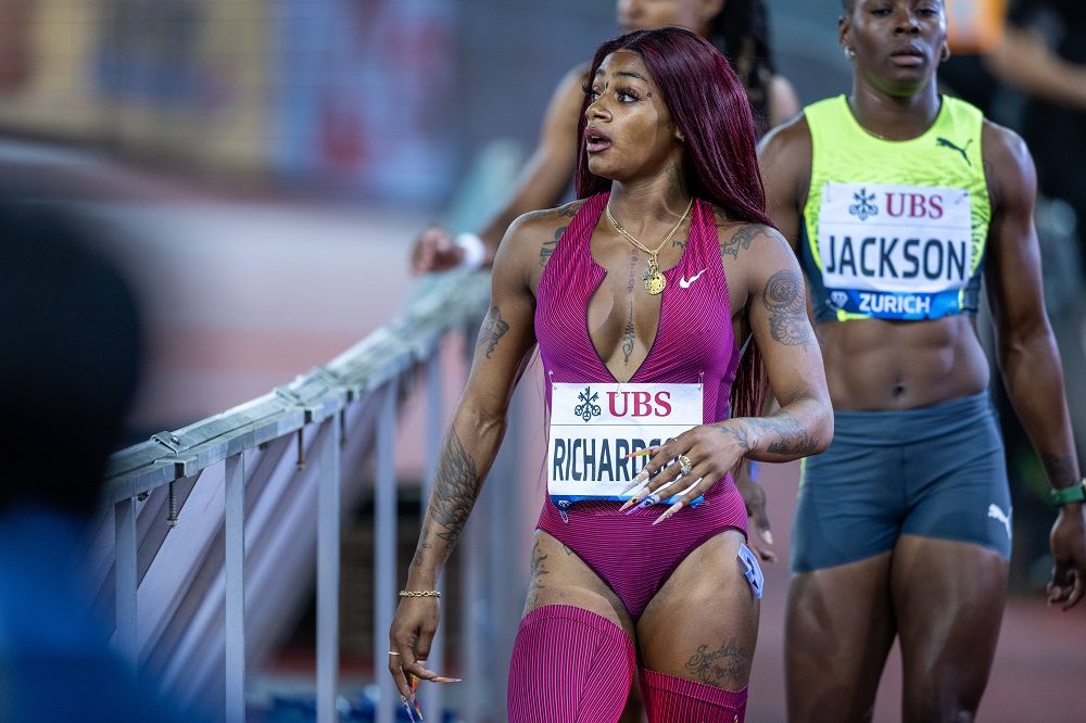 Sha'Carri Richardson, marea favorită azi la aurul olimpic de la 100 m, este o apariție! Piercing-uri și tatuaje peste tot + o suspendare pentru canabis_26