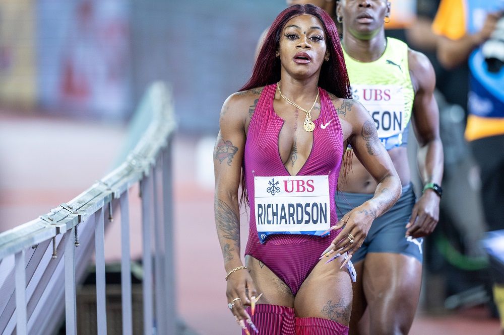 Sha'Carri Richardson, marea favorită azi la aurul olimpic de la 100 m, este o apariție! Piercing-uri și tatuaje peste tot + o suspendare pentru canabis_27