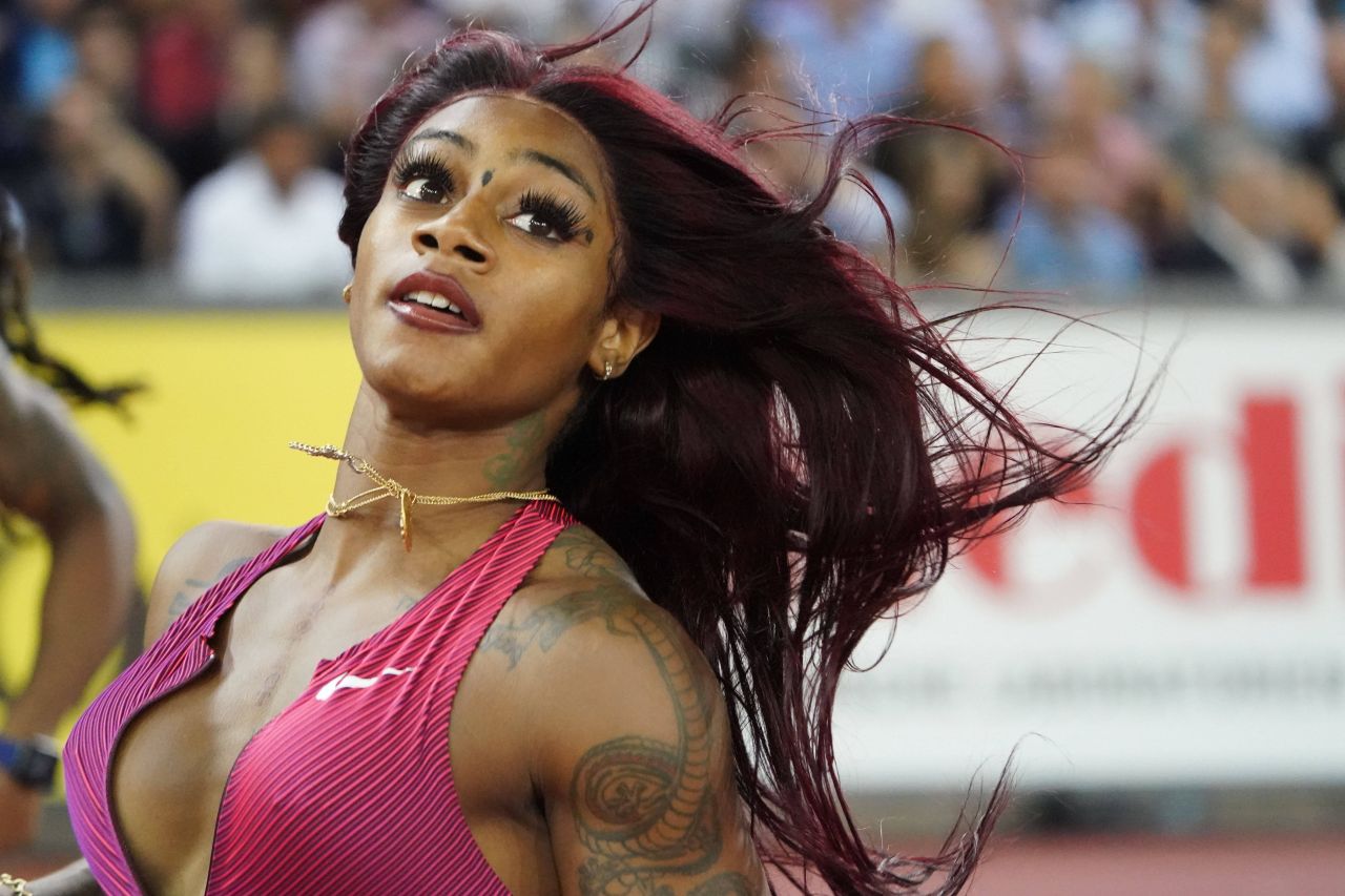 Sha'Carri Richardson, marea favorită azi la aurul olimpic de la 100 m, este o apariție! Piercing-uri și tatuaje peste tot + o suspendare pentru canabis_30