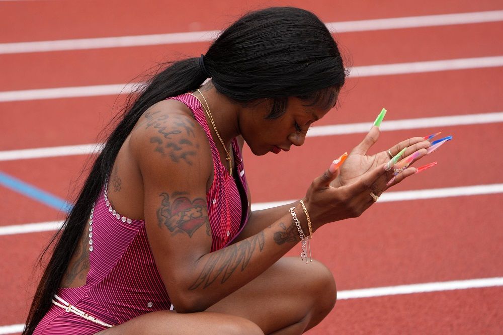 Sha'Carri Richardson, marea favorită azi la aurul olimpic de la 100 m, este o apariție! Piercing-uri și tatuaje peste tot + o suspendare pentru canabis_33