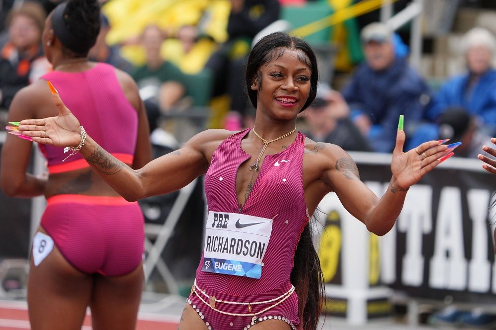 Sha'Carri Richardson, marea favorită azi la aurul olimpic de la 100 m, este o apariție! Piercing-uri și tatuaje peste tot + o suspendare pentru canabis_34