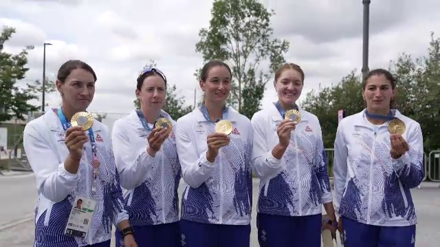 Simona Radiș și Ancuța Bodnar, reacție de campioane, direct de la Paris, după aurul olimpic: "Îl protejăm noi!" | Corespondență din Franța_1