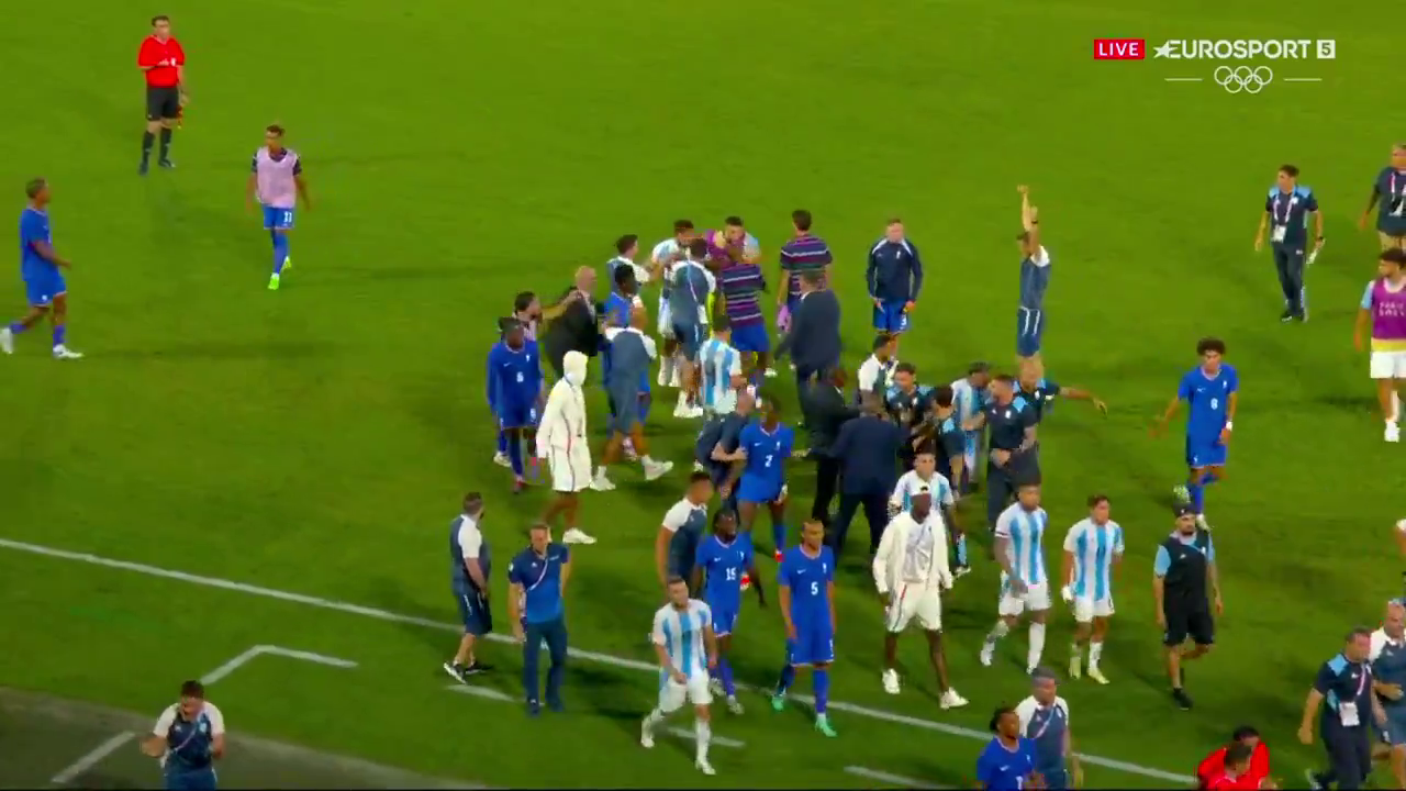 Franța - Argentina s-a lăsat cu bătaie! Thierry Henry: "Când m-am întors, se întâmplase"_17