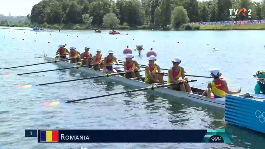 România, loc extraordinar în clasamentul pe medalii la canotaj, la Jocurile Olimpice de la Paris_4