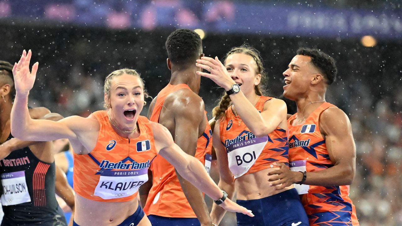 Femke Bol Jocurile Olimpice de la Paris din 2024 Lieke Klaver Olanda ștafeta mixtă 4x400 m