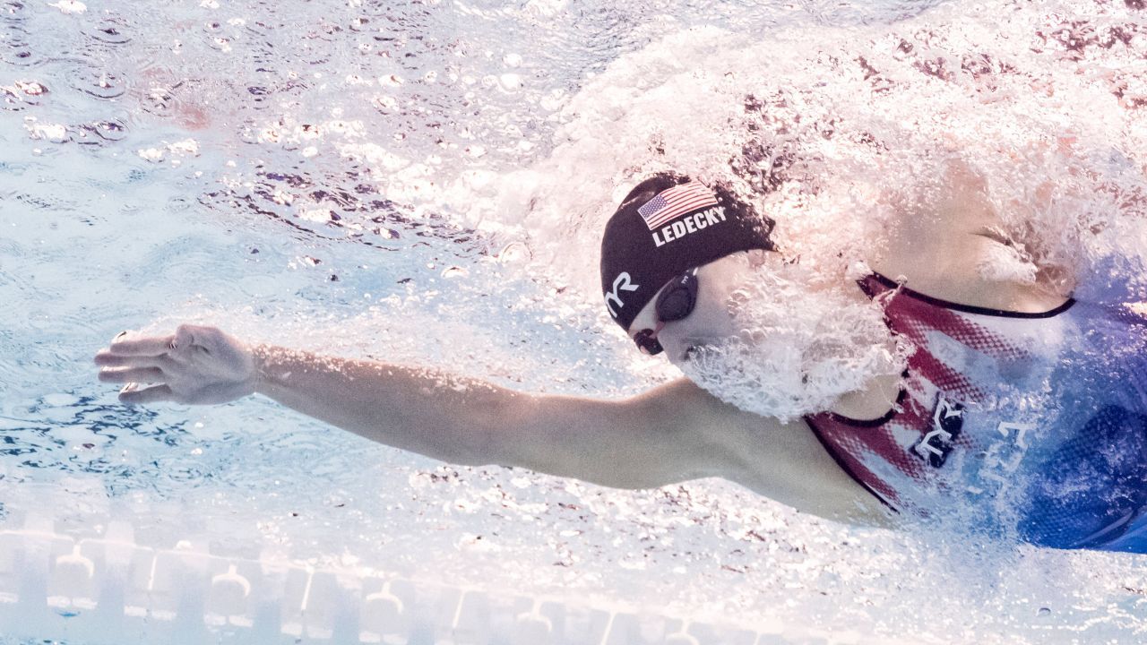 Katie Ledecky 800 m liber Jocurile Olimpice de la Paris din 2024 Larisa Latînina