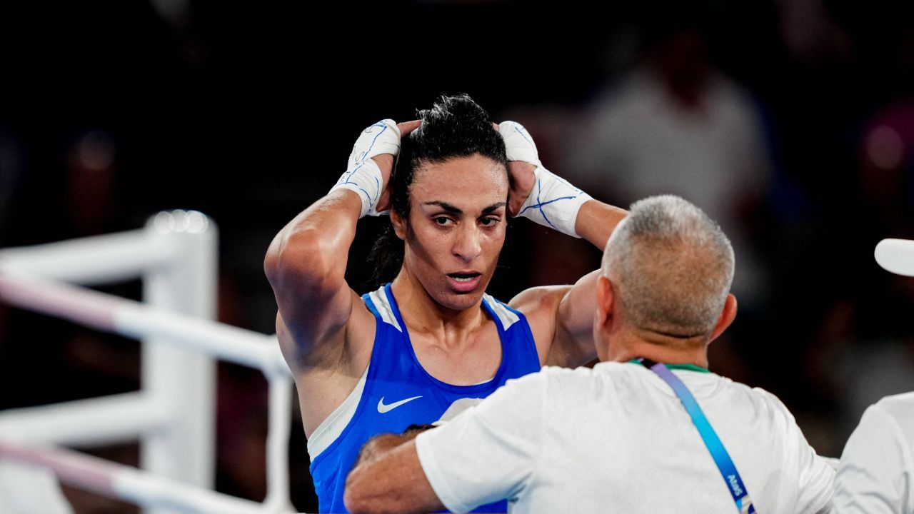 Imane Khelif Algeria Box categoria 66 kg Jocurile Olimpice de la Paris din 2024