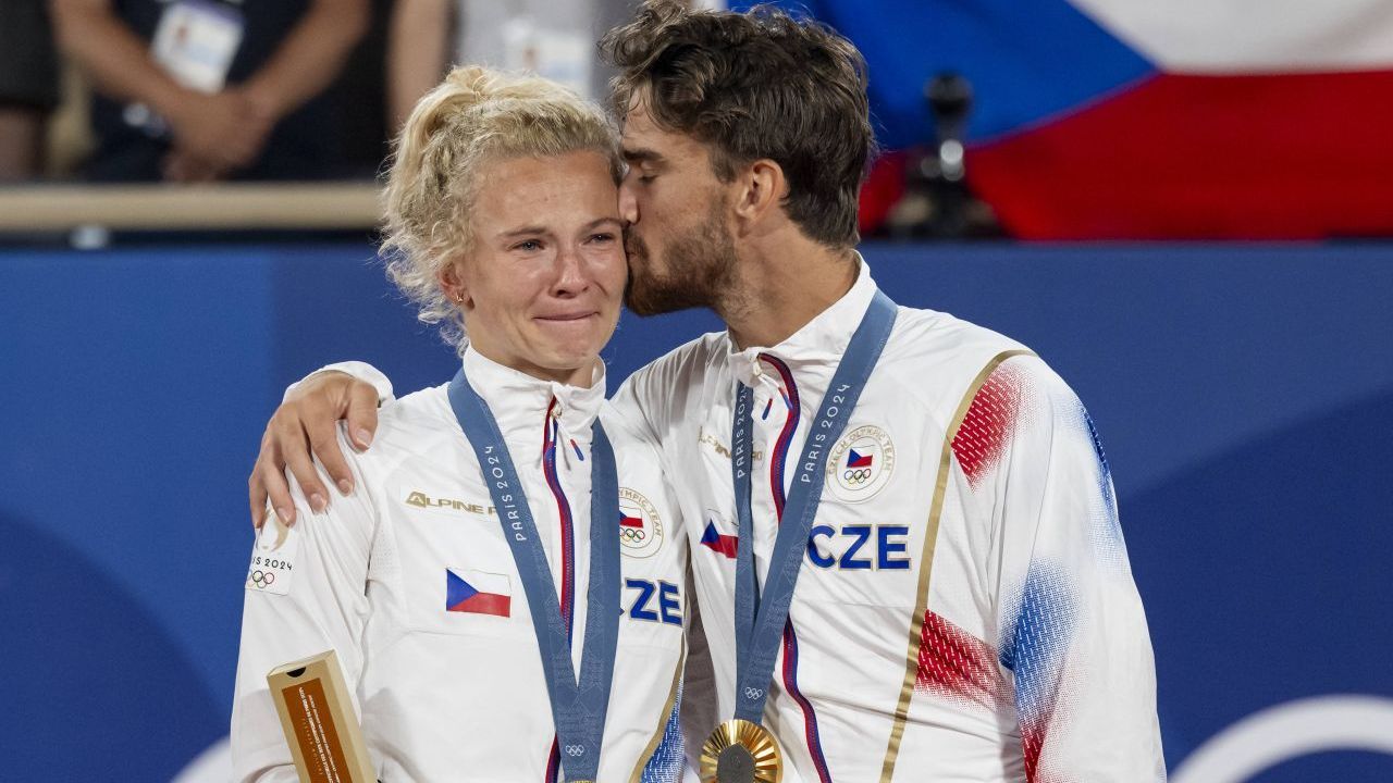 jocurile olimpice de la paris 2024 dublu mixt Katerina Siniakova Tomas Machac