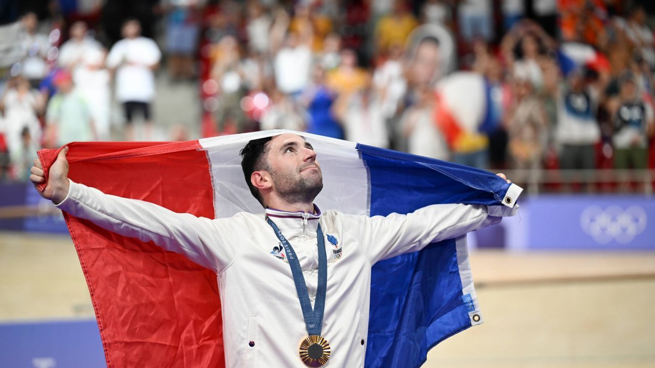 Benjamin Thomas Fabio van den Bossche Iuri Leitao Jocurile Olimpice de la Paris din 2024 omnium