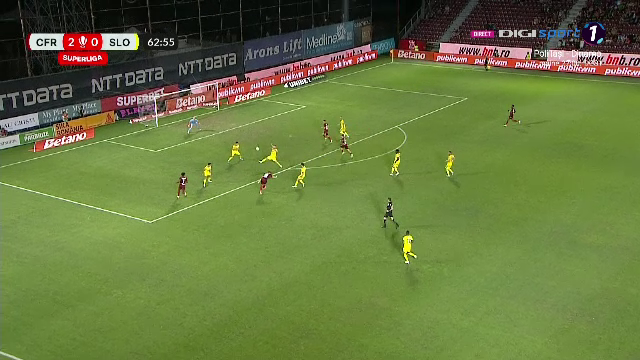 CFR Cluj – Unirea Slobozia 3-0! Louis Munteanu, eroul ardelenilor în Gruia_5