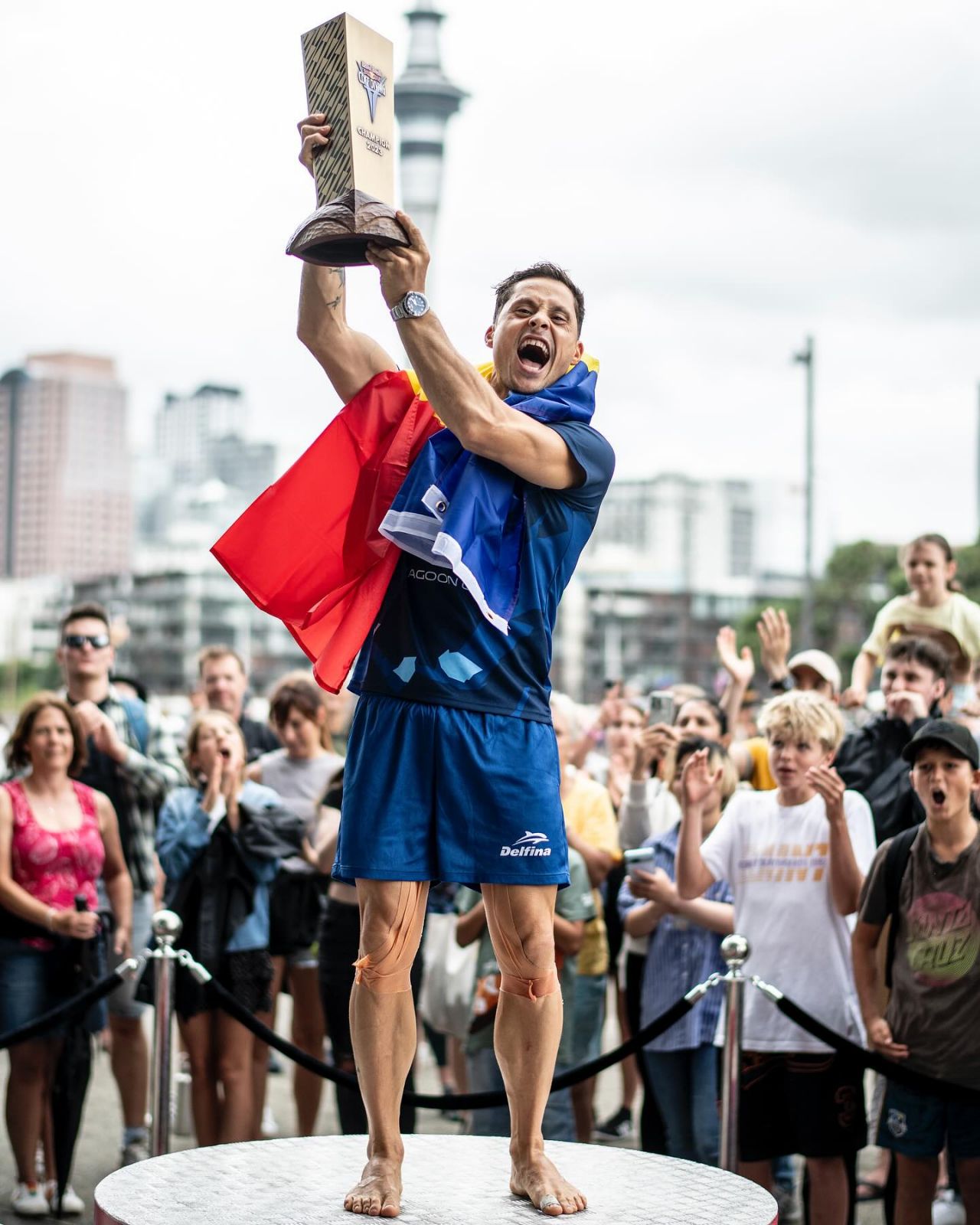 Medalie de bronz! Constantin Popovici rămâne în lupta pentru un nou titlu în Seria Mondială Red Bull Cliff Diving _17