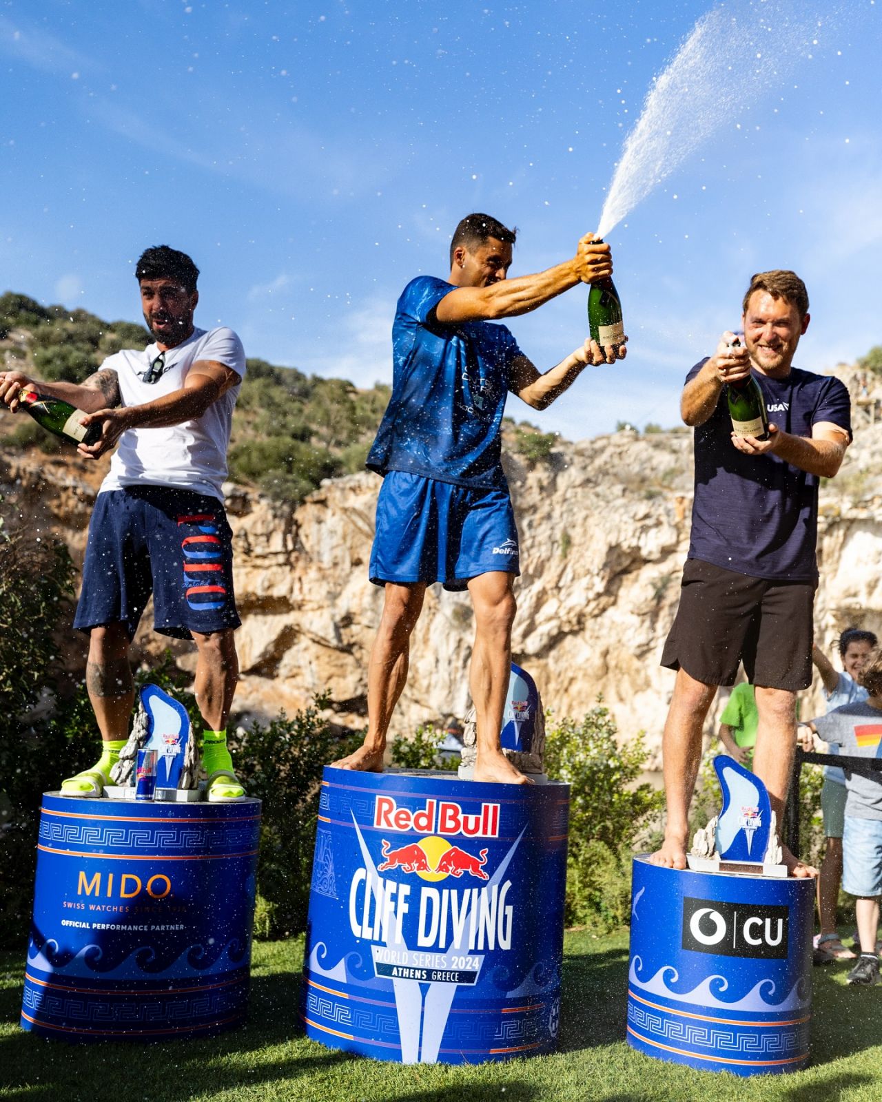 Medalie de bronz! Constantin Popovici rămâne în lupta pentru un nou titlu în Seria Mondială Red Bull Cliff Diving _10