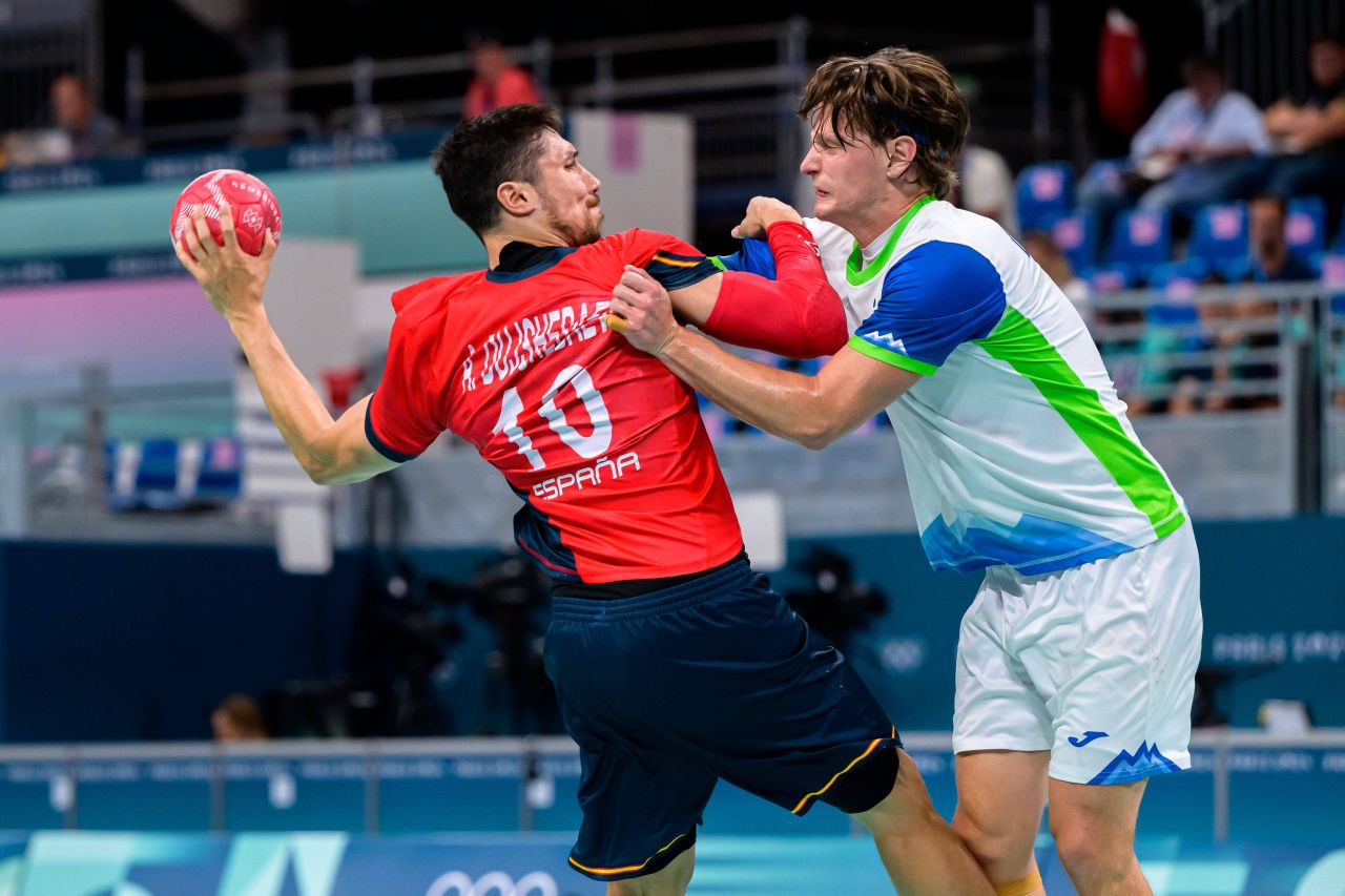 Handbal, nu glumă! Meci spectaculos în finala mică de la JO 2024. Cum s-a terminat Spania - Slovenia_1