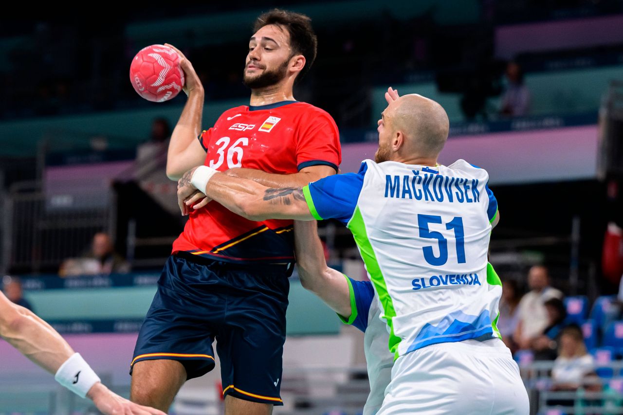 Handbal, nu glumă! Meci spectaculos în finala mică de la JO 2024. Cum s-a terminat Spania - Slovenia_2