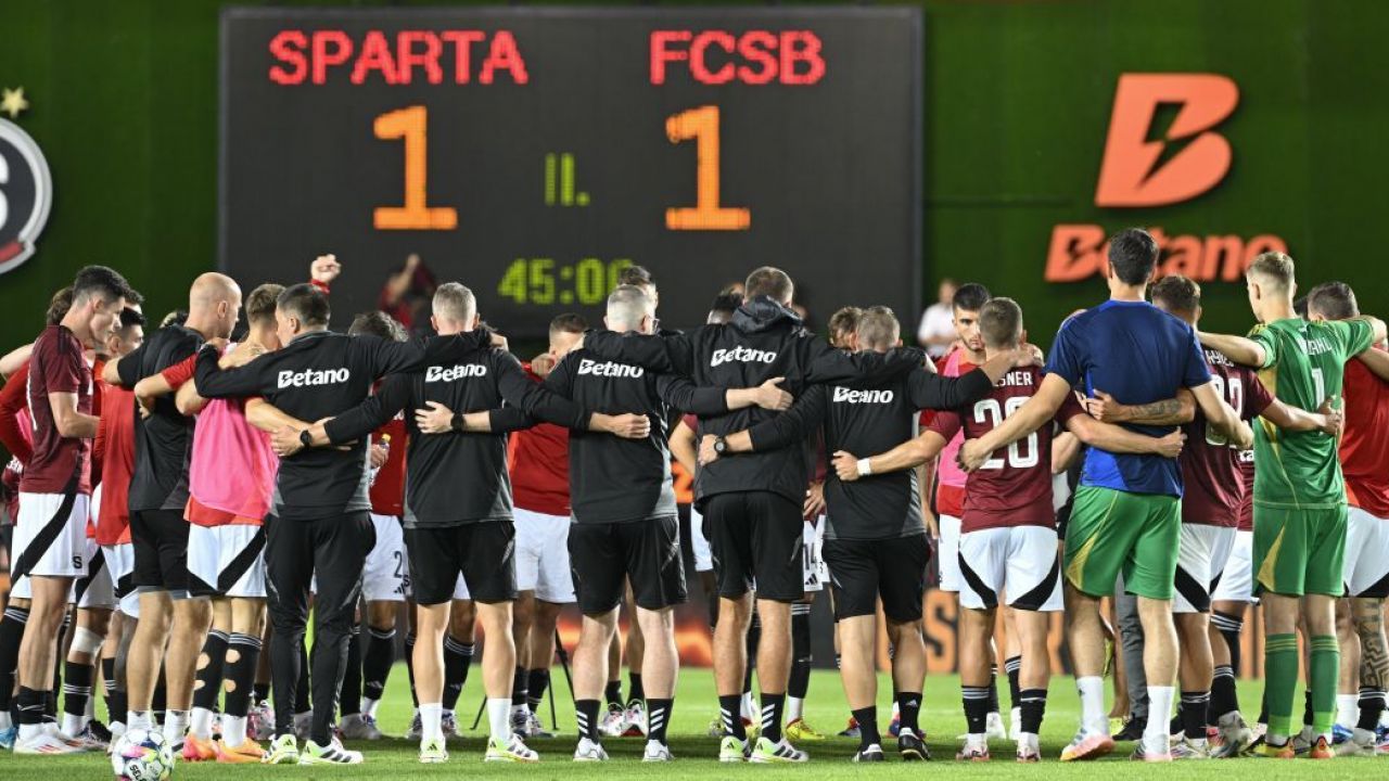 FCSB - Sparta Praga FCSB in preliminarii FCSB live pe VOYO Liga Campionilor