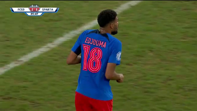 Inspirat! Malcolm Edjouma a intrat la pauză și a înscris în FCSB - Sparta Praga_5