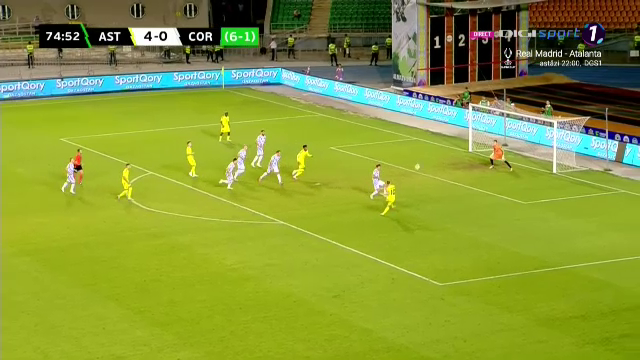 FC Astana - Corvinul 6-1. Hunedorenii părăsesc cupele europene cu o înfrângere dură_4