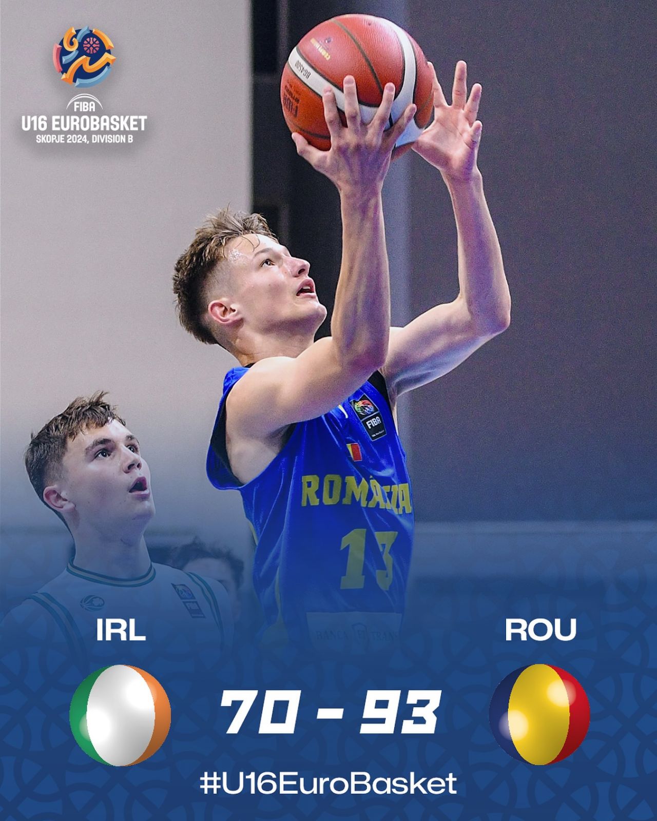 Performanță extraordinară pentru naționala de baschet U16! A ajuns la un singur meci de promovarea în Divizia A europeană_7