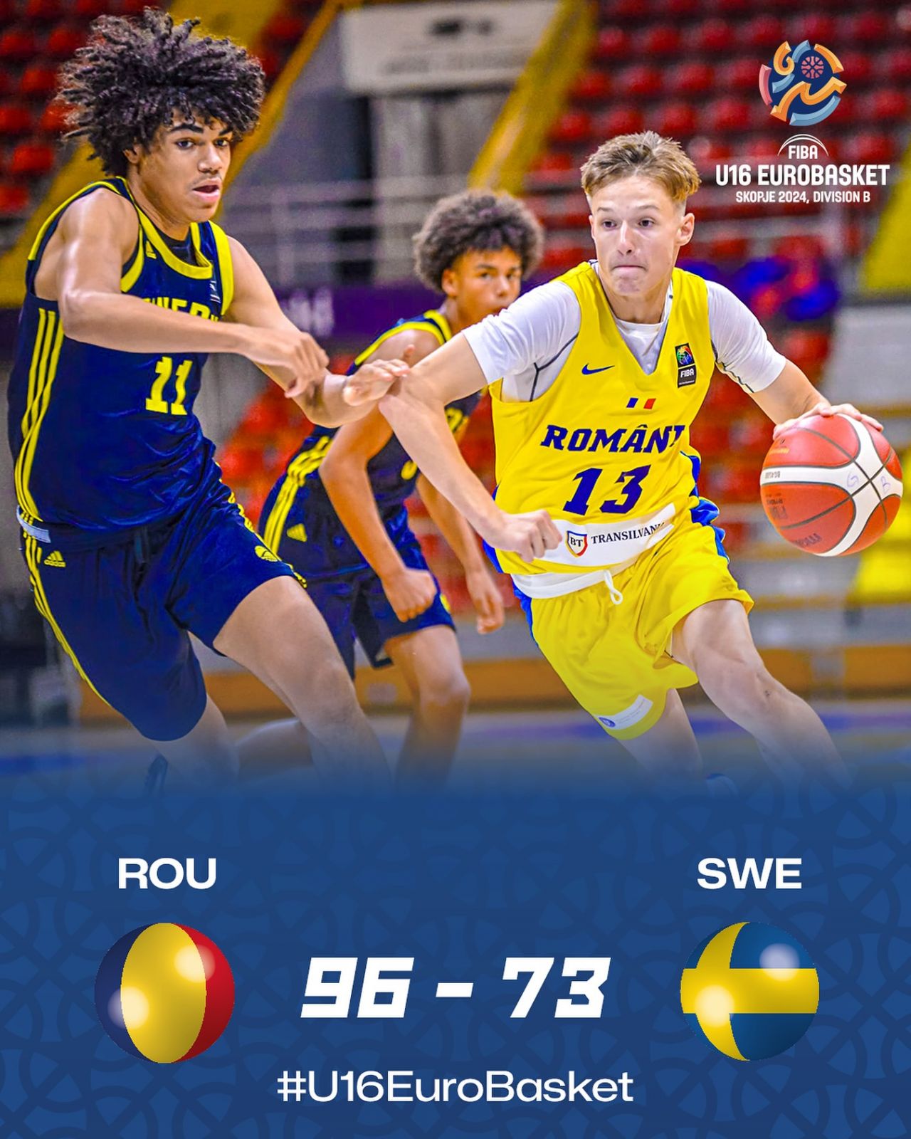 Performanță extraordinară pentru naționala de baschet U16! A ajuns la un singur meci de promovarea în Divizia A europeană_10