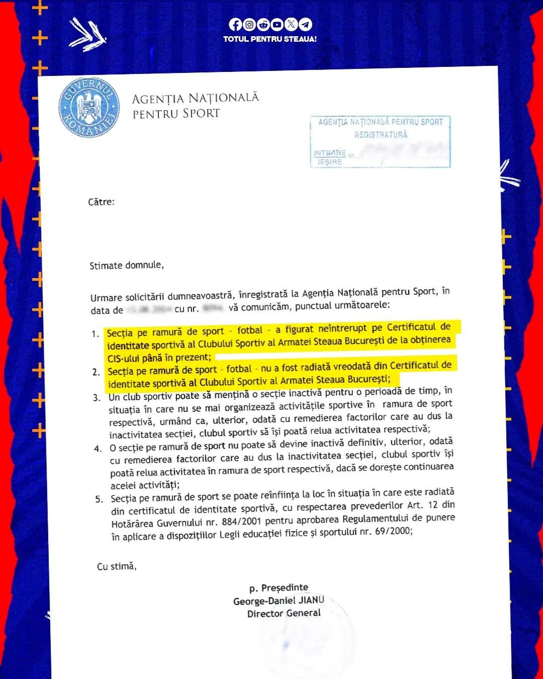 Încă un KO pentru FCSB și un mit dărâmat: Steaua nu a renunțat niciodată la secția de fotbal! _1