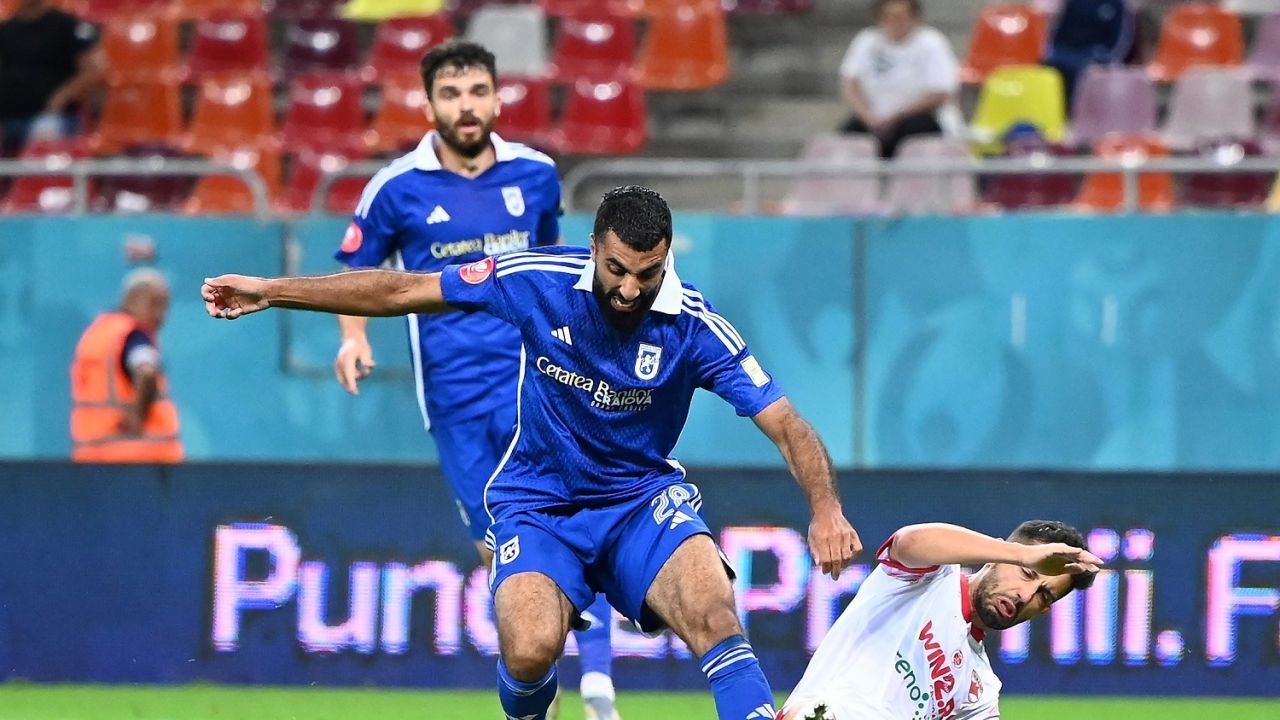 Yassine Bahassa FCU Craiova Nea Salamis