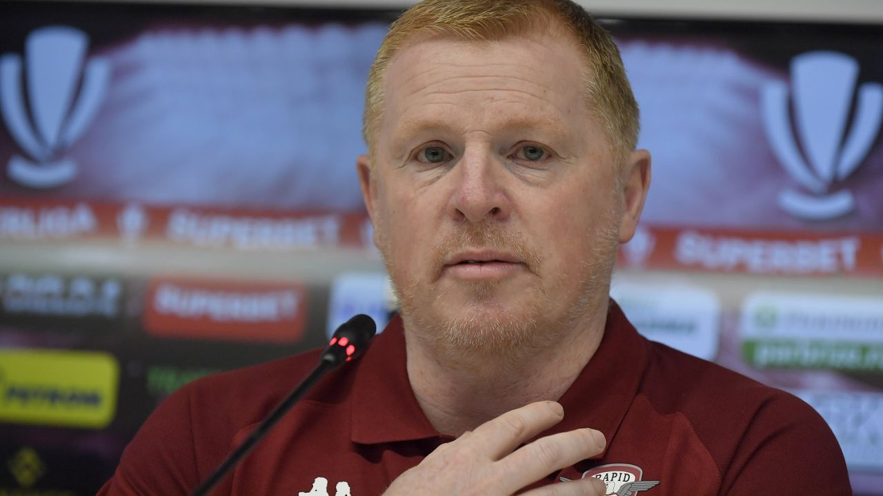 claudiu petrila Marius Sumudica Neil Lennon Rapid Bucuresti