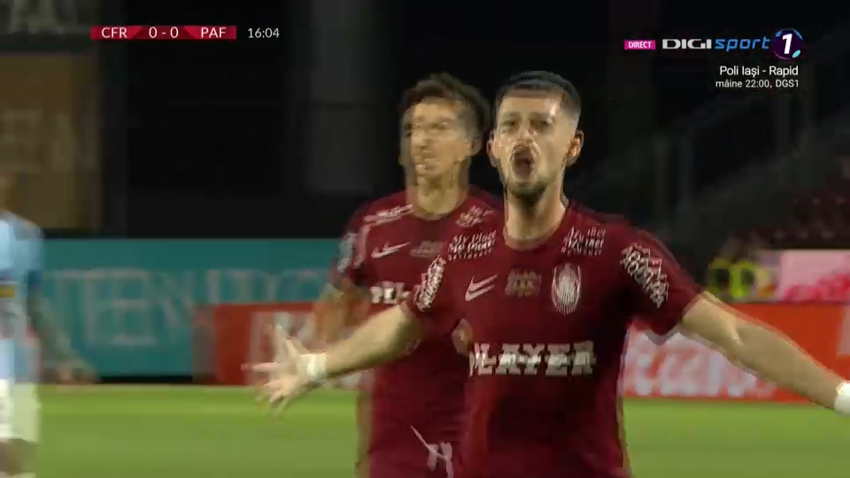 CFR Cluj - Pafos FC 1-0 | În inferioritate numerică, ardelenii sunt cu un pas mai aproape de grupele Conference League _2