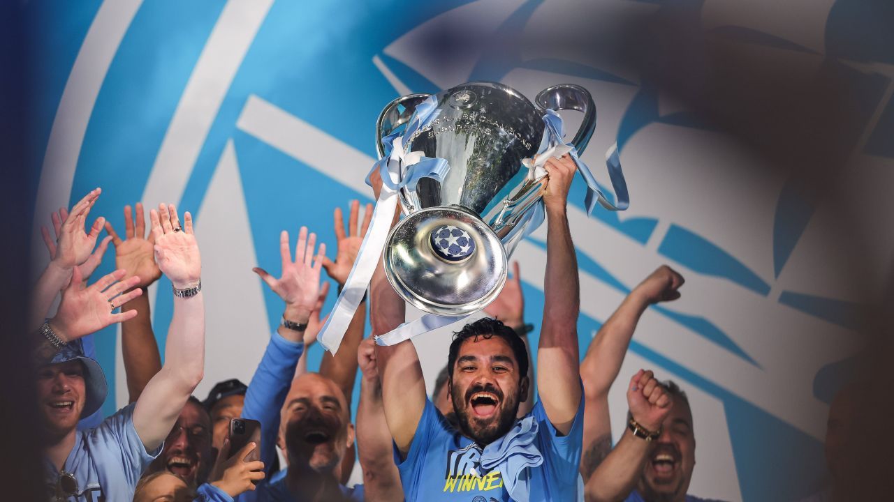 Ilkay Gundogan Champions League fc barcelona Manchester City Pep Guardiola